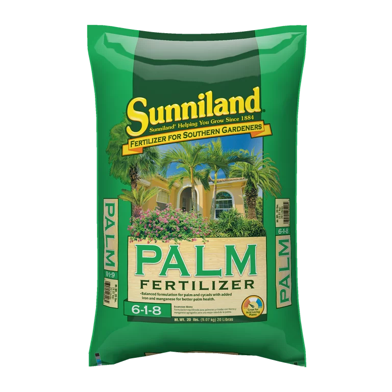 Palm Fertilizer 618 (20 lbs.) Green Thumb Nursery