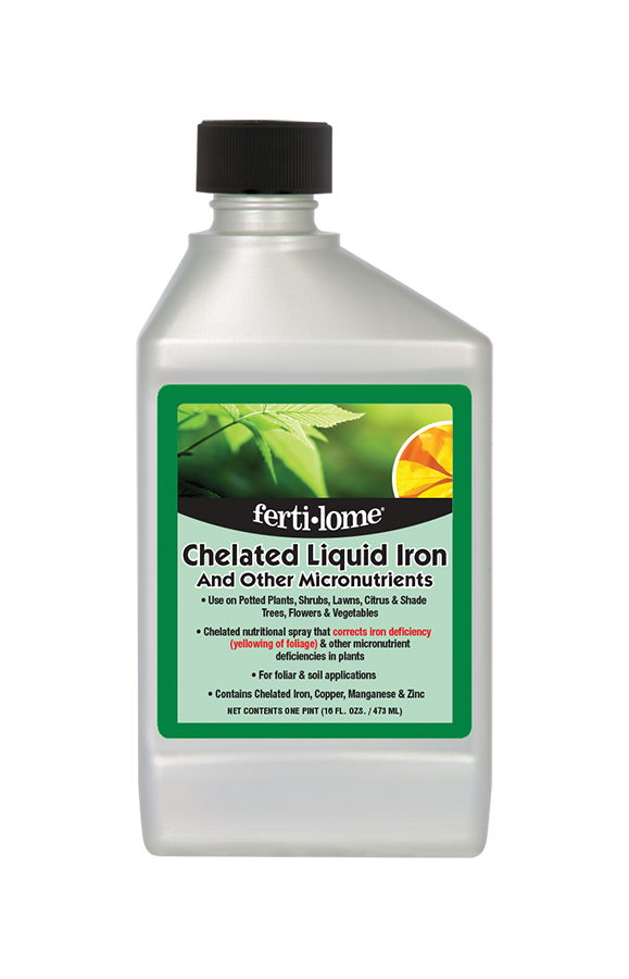 chelated iron for indoor plants Ferti-lome Chelated Liquid Iron