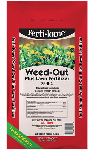 Weed-Out Plus Lawn Fertilizer 25-0-4 (20 lbs.)
