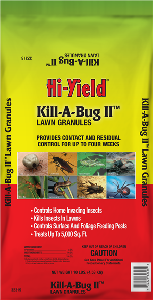 Hi-Yield Kill-A-Bug II Lawn Granules Granules Insect Killer 10 lb