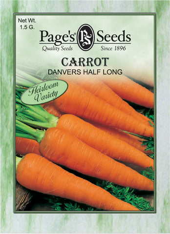 Carrot - Danvers Half Long - Packet of Seeds (1.5 g.)