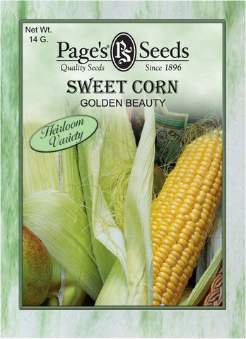 Sweet Corn - Golden Beauty Hybrid - Packet of Seeds