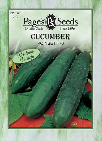 Cucumber - Poinsett 76 - Packet of Seeds (2 g.)