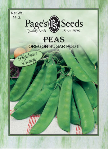 Peas - Oregon Sugar Pod II - Packet of Seeds