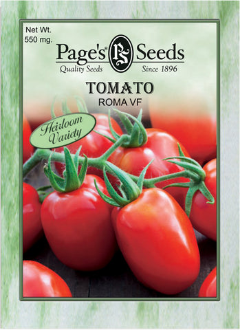 Tomato - Roma VF - Packet of Seeds