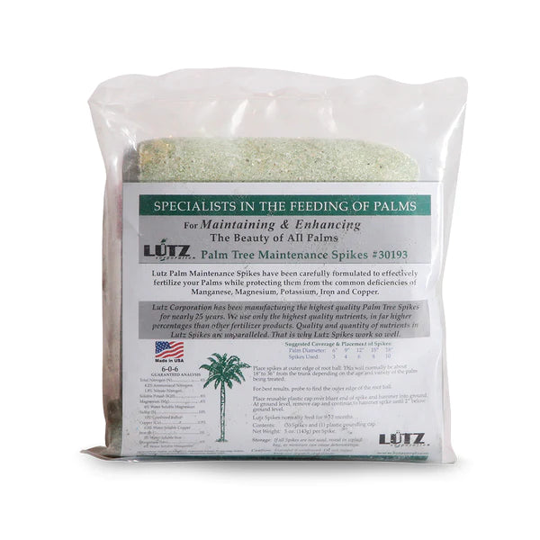 Palm Tree Maintenance Spikes 5-Pack – Green Thumb Nursery