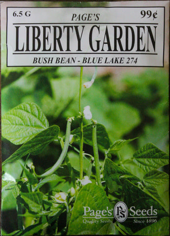 Bush Bean - Bush Blue Lake 274 - Packet of Seeds (6.5 g.)