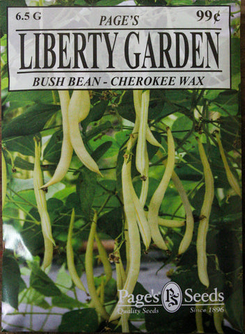 Bush Bean - Cherokee Wax - Packet of Seeds