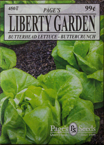 Butterhead Lettuce - Buttercrunch - Packet of Seeds (0.45 g.)