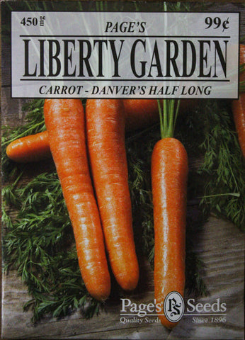 Carrot - Danvers Half Long - Packet of Seeds (0.45 g.)