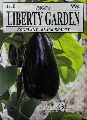 Eggplant - Black Beauty - Packet of Seeds