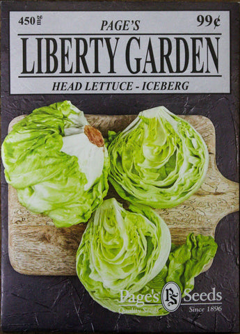 Head Lettuce - Iceberg - Packet of Seeds