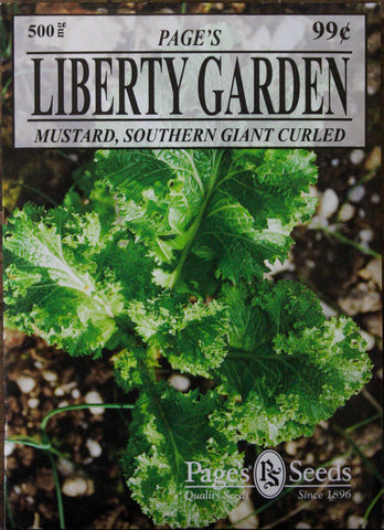 Mustard - Southern Giant Curled - Packet of Seeds