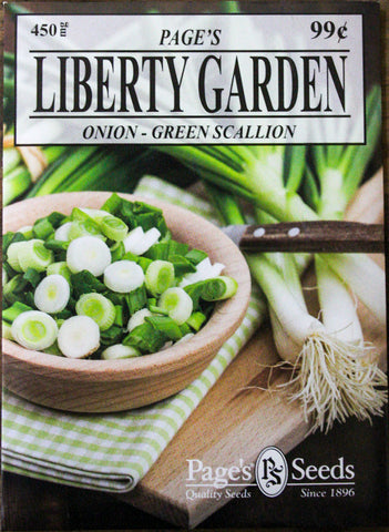 Onion - Green Scallion - Packet of Seeds