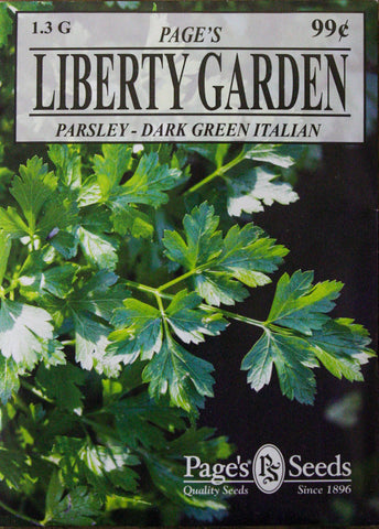 Parsley - Dark Green Italian - Packet of Seeds