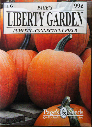 Pumpkin - Connecticut Field - Packet of Seeds
