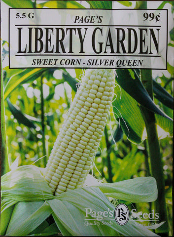 Sweet Corn - Silver Queen - Packet of Seeds