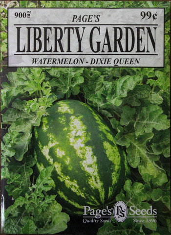Watermelon - Dixie Queen - Packet of Seeds