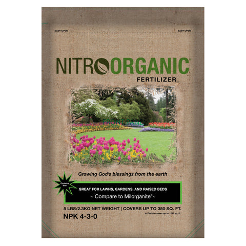 NitroOrganic Fertilizer 4-3-0 (5 lbs.)