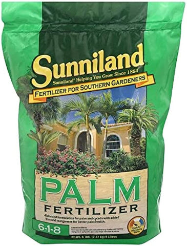 Palm Fertilizer 6-1-8 (5 lbs.)