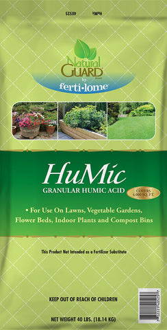 Green Thumb Nursery Natural Guard HuMic Granular Humic Acid 40 pound bag Tampa, Florida