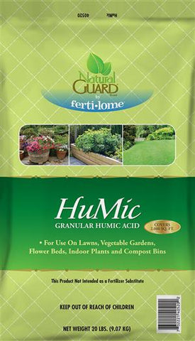 Green Thumb Nursery Natural Guard HuMic Granular Humic Acid 20 pound bag Tampa, Florida